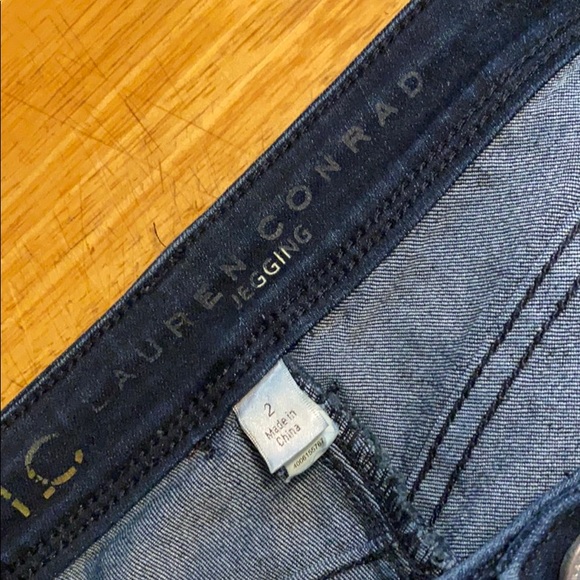 LC Lauren Conrad jeggings size women’s 2 - Picture 7 of 7
